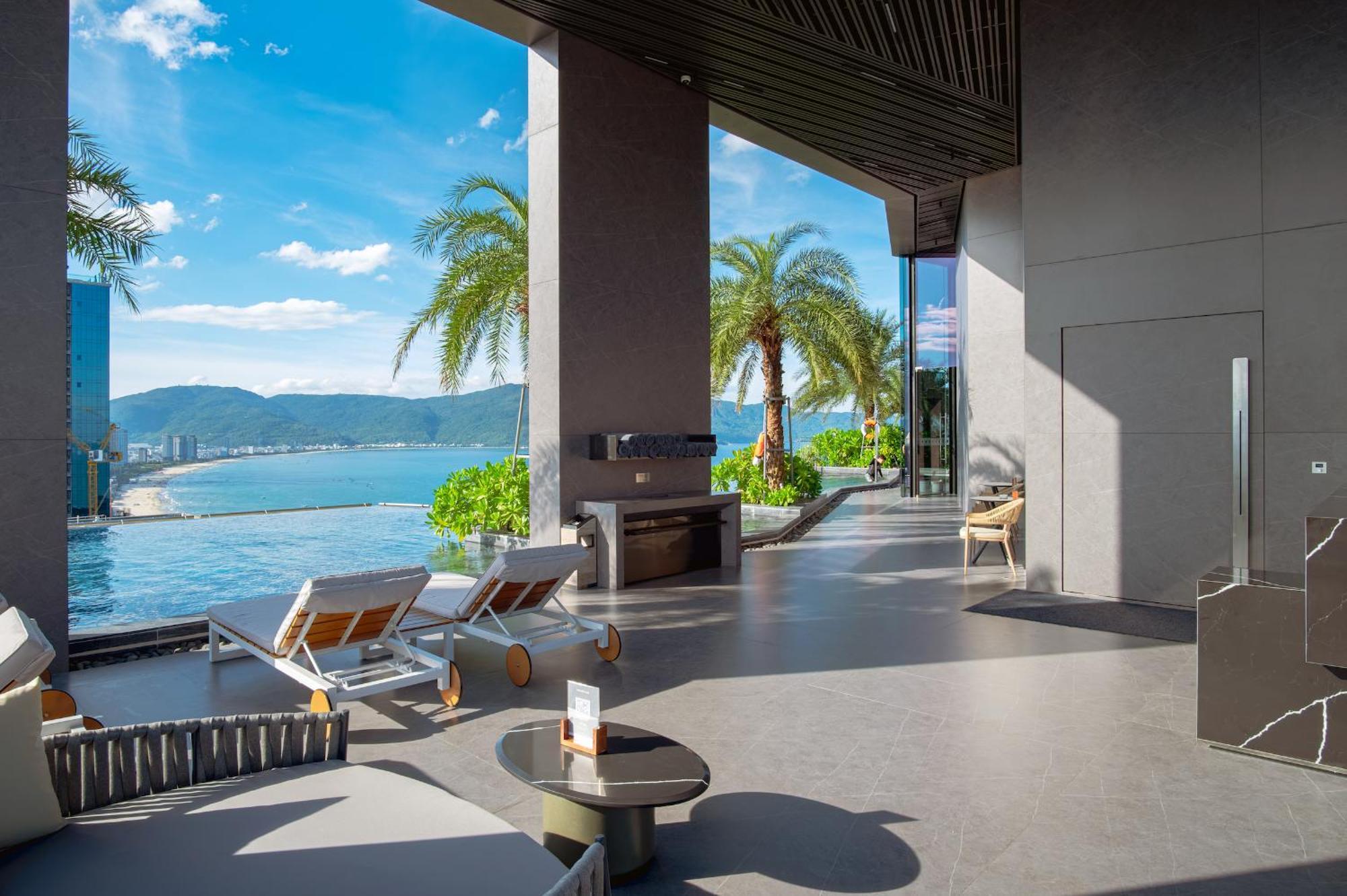 M Hotel Danang Exterior foto The pool at the hotel